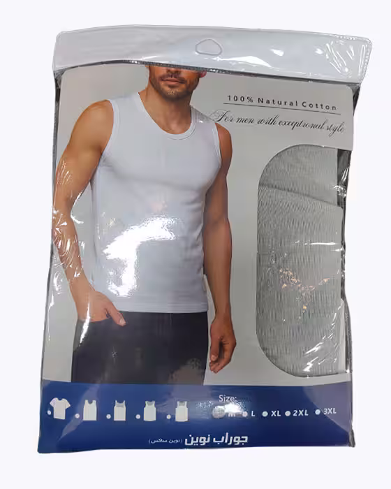 رکابی مردانه حلقه‌ای فانریپ جوراب نوین